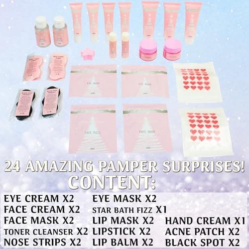 KreativeKraft Adventskalender 2025 Für Frauen Als Teenager Geschenkidee Für Mädchen Fokus Auf Hautpflege Und Beauty Schm