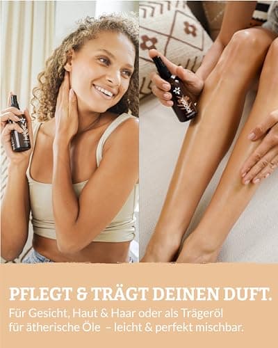 Heldengrün® BIO Jojobaöl - Sanftes Gesichtsöl & Haarepflege - Kosmetik für Gesicht, Haut & Haare COSMOS Organic von Ecoc
