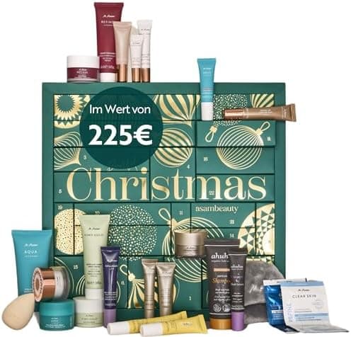 M. Asam MAGIC FINISH Adventskalender 2025 - 24 Beauty-Überraschungen im Wert von 212 € für Frauen am Weihnachtsmarkt