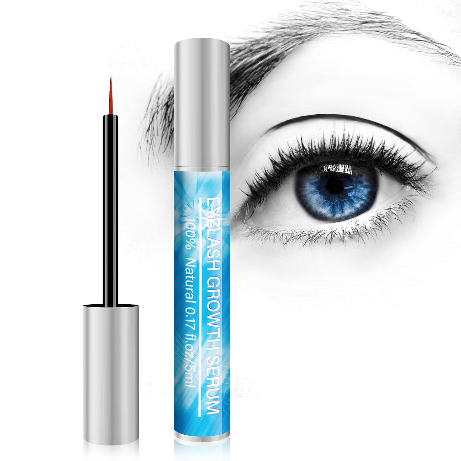 Wimpernserum Ohne Hormone Lashes Serum für längeres, dickeres Wachstum
| Lash Serum Augenbrauenverstärker und Wimpernse