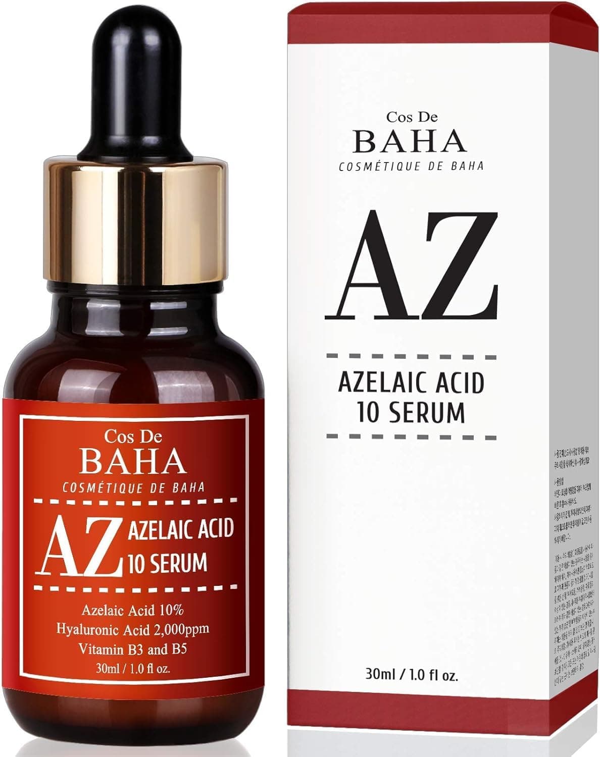 BaHAA Azelaiksaure Faciale Serum mit Niacinamid für reife Haut im Nachtgesichtspraktikum
| BaHAA Azelaiksaure Niacinami