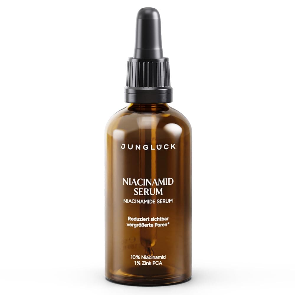 JUNGLÜCK - Anti-Aging-Niacinamide-Serbium 10% Niacinamid 1% Zink - Haut Reinigung & Pickel Bekämpfung